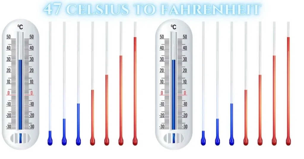 47 celsius to fahrenheit