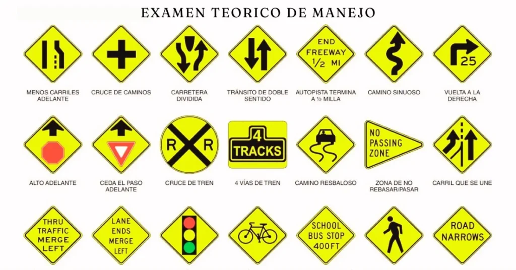 examen teorico de manejo